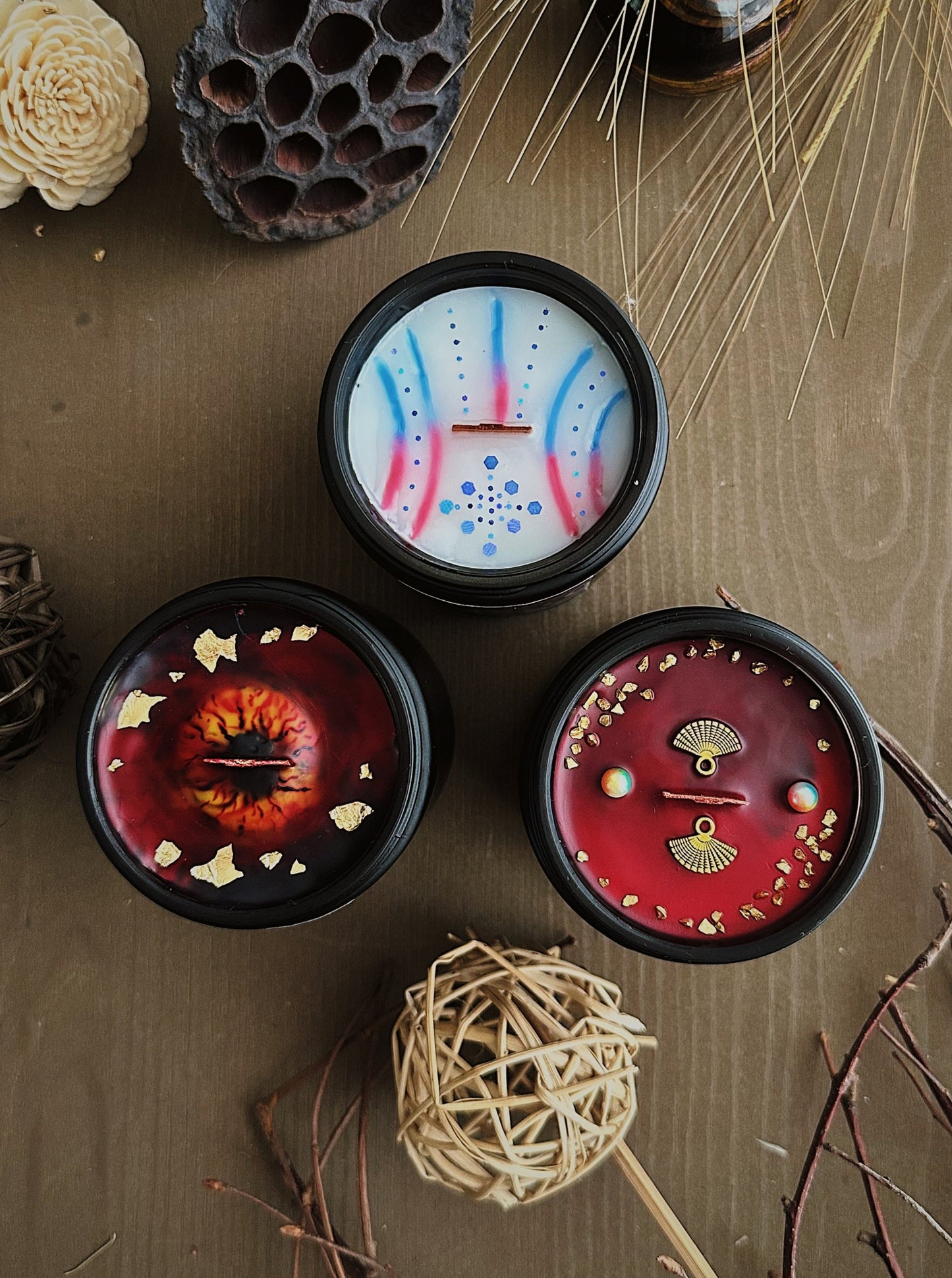 OneeScent Scented Candle Kimetsu no Yaiba Demon Slayer Upper Moons Twelve Kizuki Kokushibo Akaza Douma