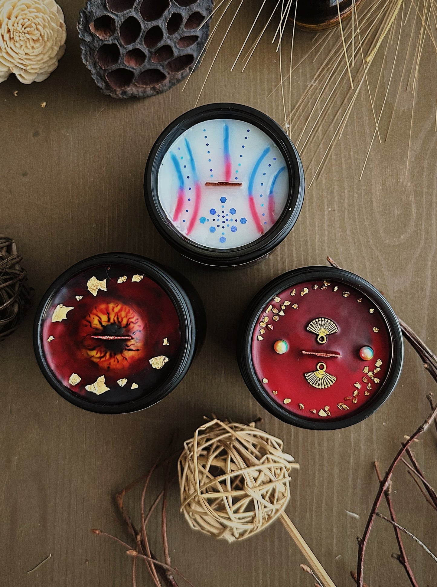 OneeScent Scented Candle Kimetsu no Yaiba Demon Slayer Upper Moons Twelve Kizuki Kokushibo Akaza Douma