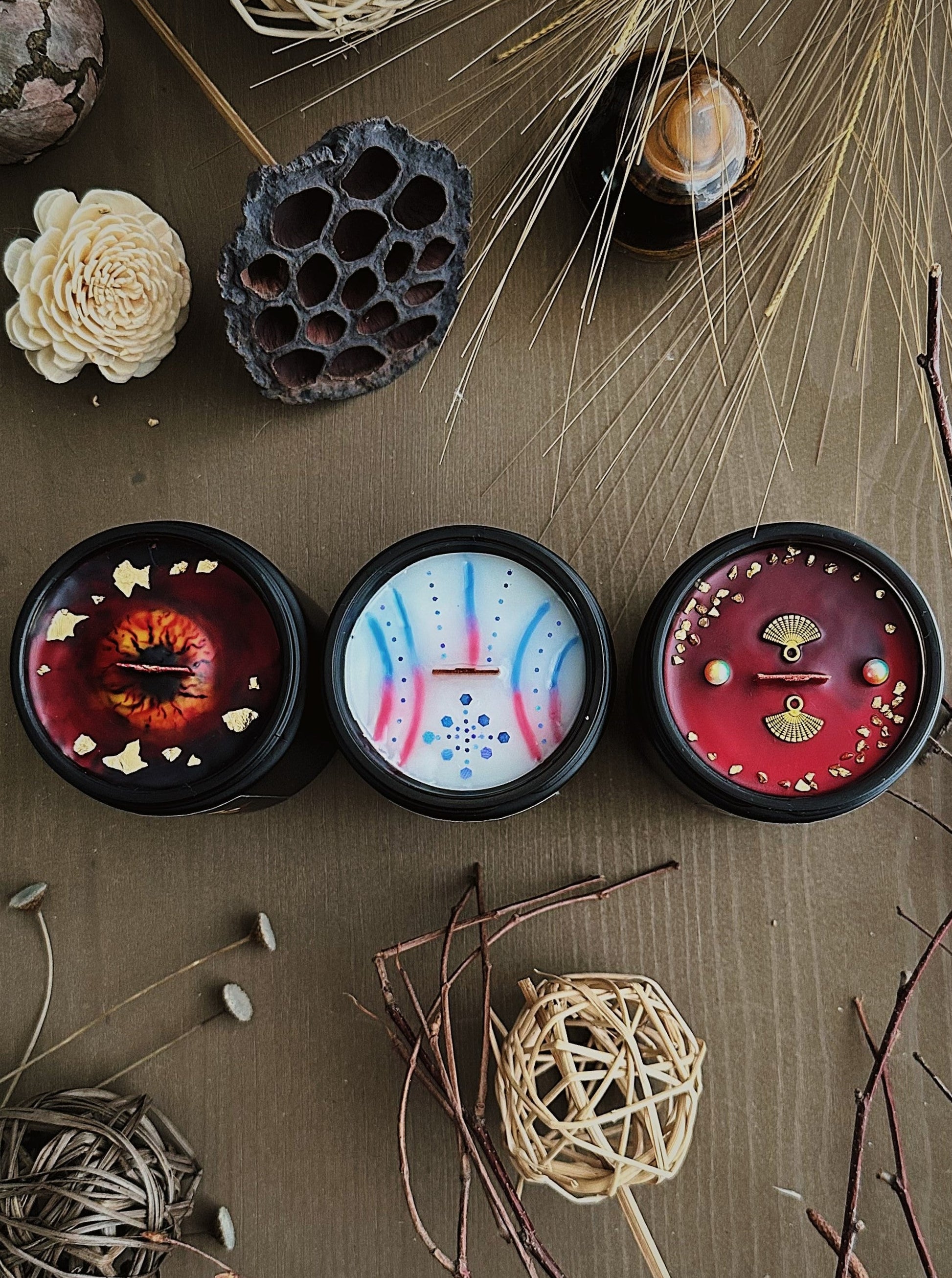 OneeScent Scented Candle Kimetsu no Yaiba Demon Slayer Upper Moons Twelve Kizuki Kokushibo Akaza Douma