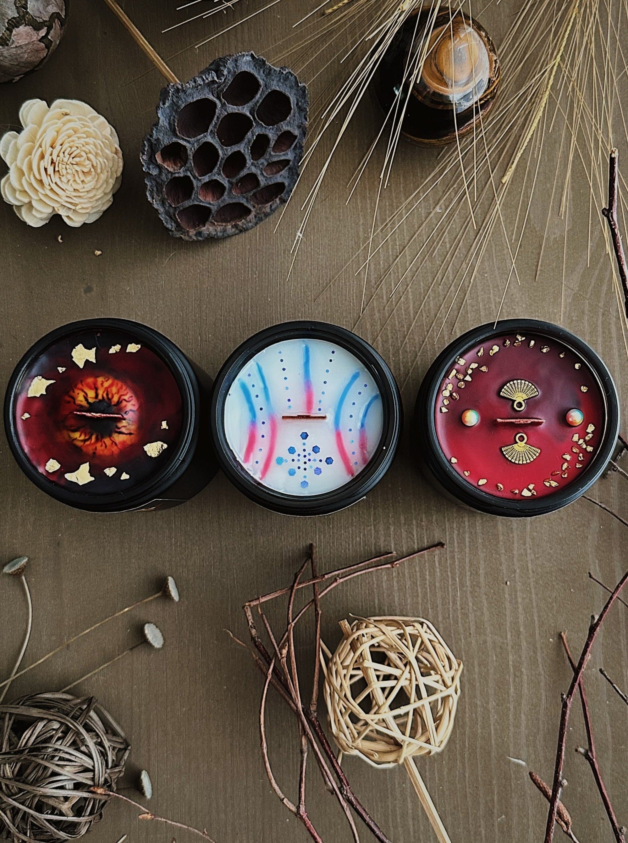 [12% OFF] Upper Moon Candles · Set of 3