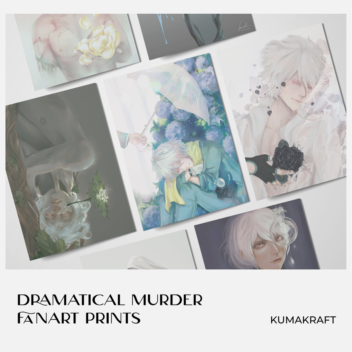 Dramatical Murder DMMD Clear Aoba Seragaki Cleao Fanart Prints Nitro+Chiral N+C