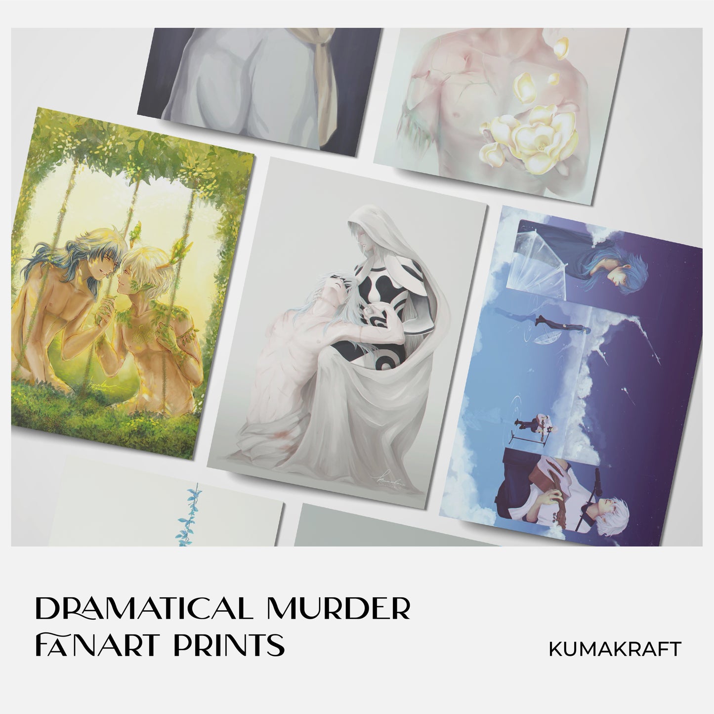 Dramatical Murder DMMD Clear Aoba Seragaki Cleao Fanart Prints Nitro+Chiral N+C