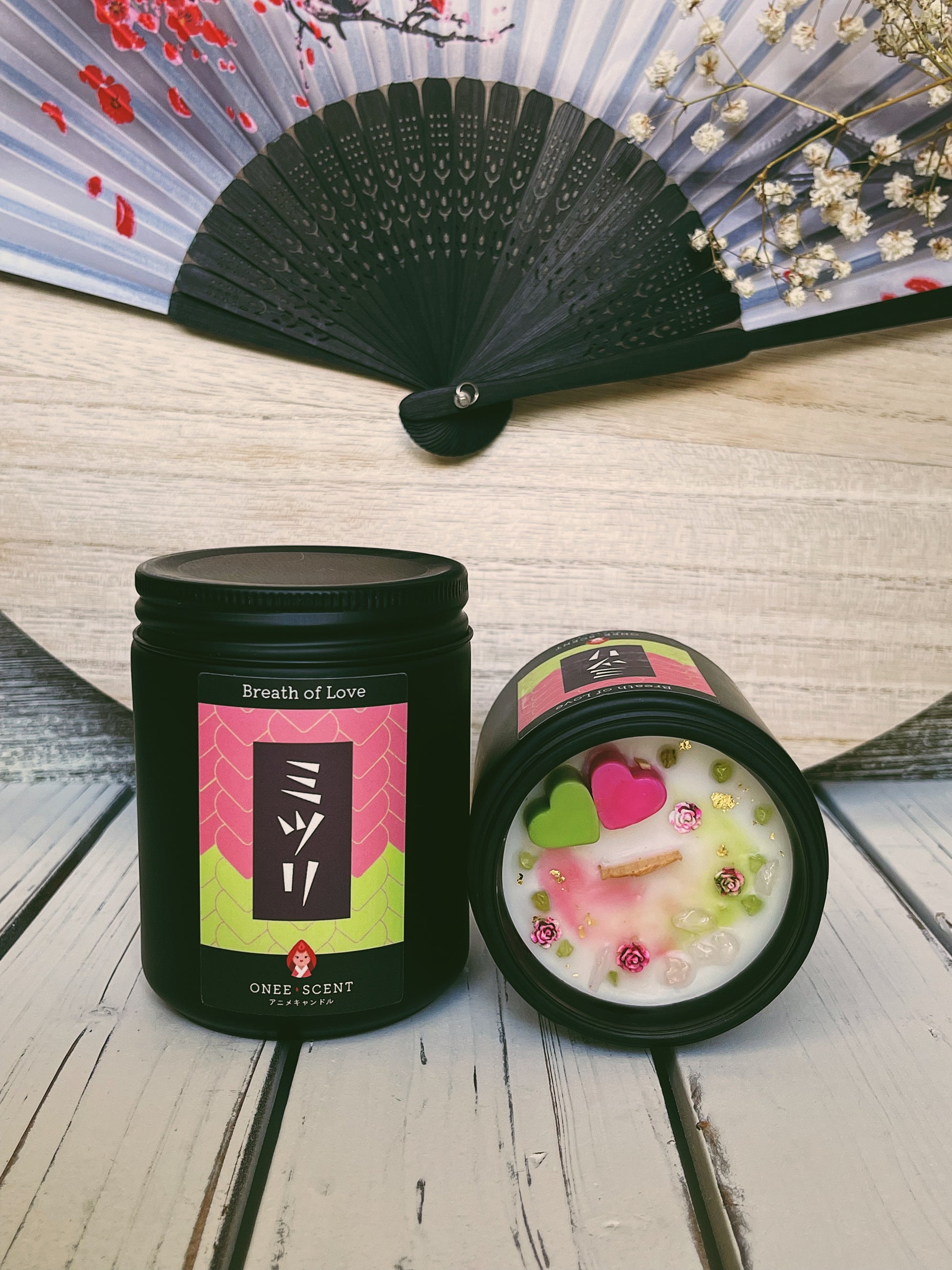 Mitsuri Kanroji Scented Candle Kimetsu no Yaiba Demon Slayer 