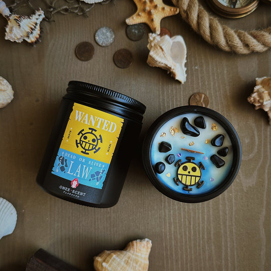 OneeScent Trafalgar Law Inspired Scented Candle One Piece