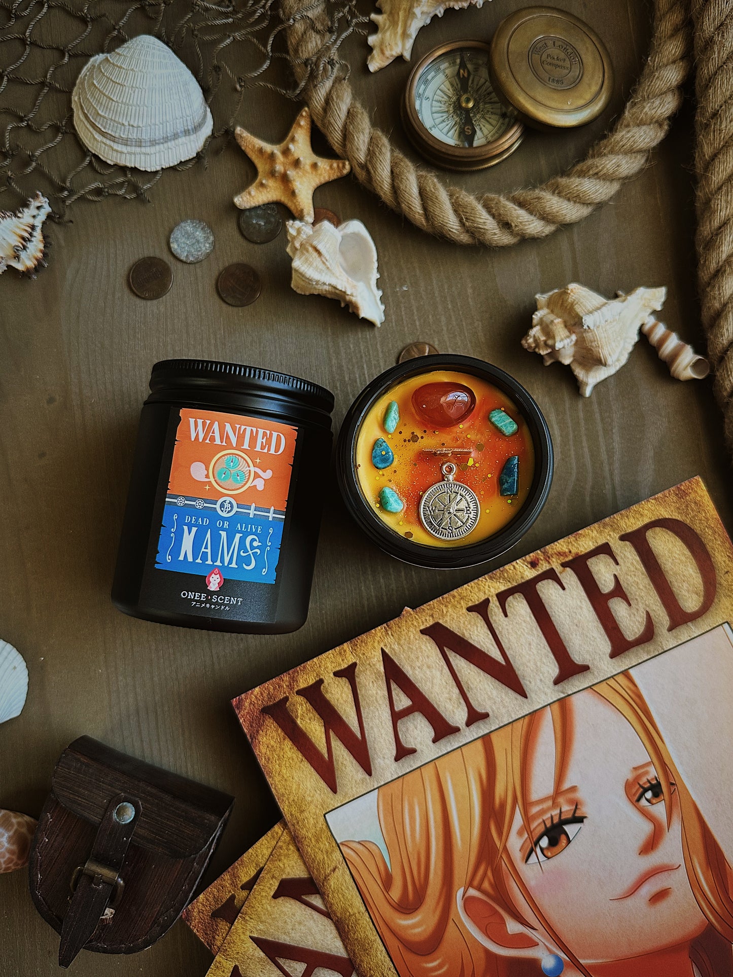 OneeScent Nami Inspired Scented Candle One Piece