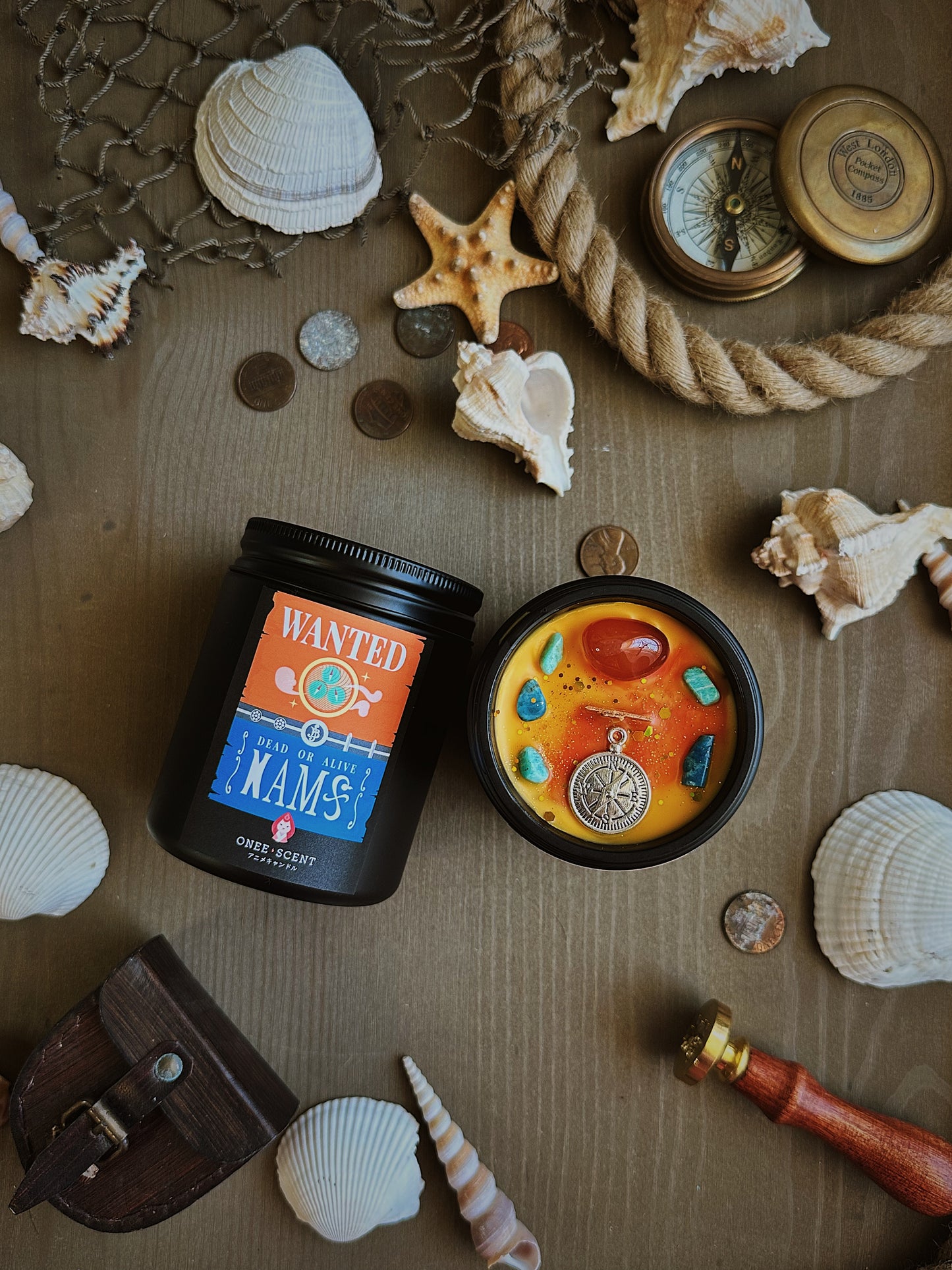 OneeScent Nami Inspired Scented Candle One Piece